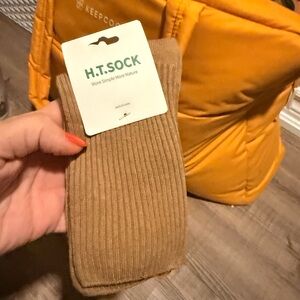 Men's Tan Socks